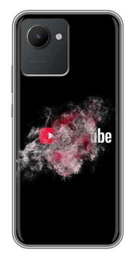 Чехол с картинкой "Яркий Ютуб" для Realme C30