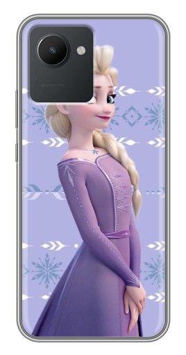 Чехол с картинкой "Ельза" для Realme C30