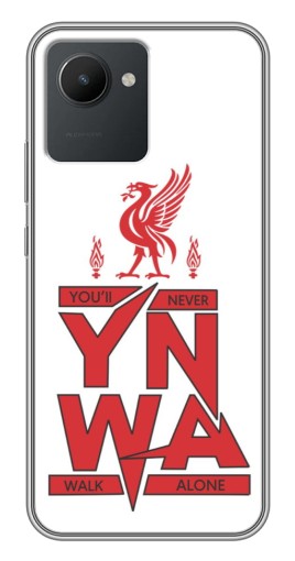 Чехол с печатью "YNWA" для Realme C30