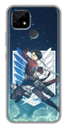 Чехол с печатью "Аккерман Леви" для Realme C21