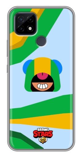 Чехол с принтом "Арт Леон" для Realme C21