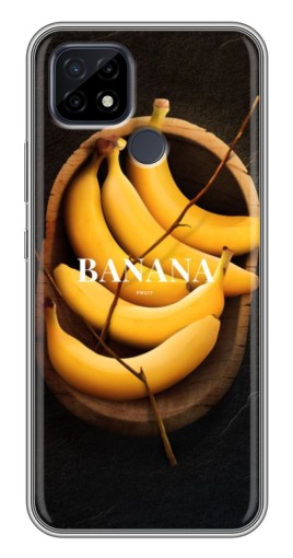 Силиконовый чехол с изображением "Banana" для Realme C21