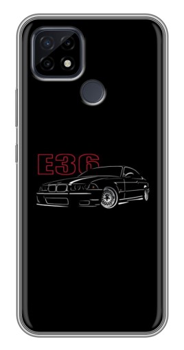 Чехол с печатью "BMW E36" для Realme C21