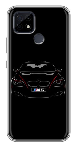 Силиконовый чехол с изображением "BMW M5" для Realme C21