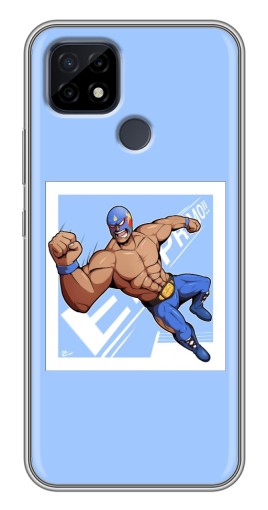 Чехол с принтом "Боец El Primo" для Realme C21