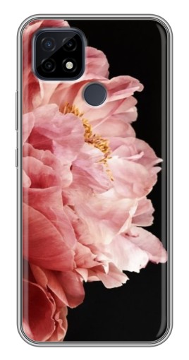 Чехол с печатью "Большой пион " для Realme C21