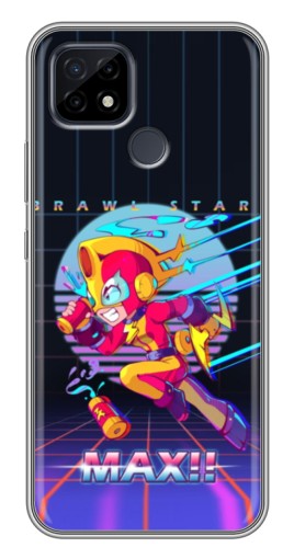 Чехол с картинкой "Brawl MAX" для Realme C21
