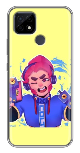Силиконовый чехол с изображением "Colt Anime" для Realme C21