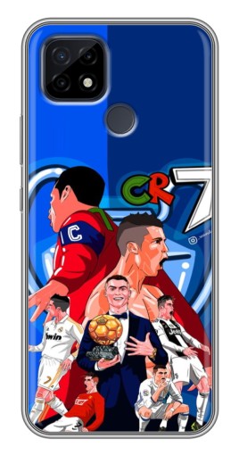 Чехол с картинкой "CR7" для Realme C21