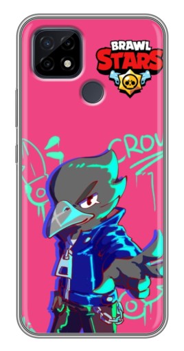 Чехол с принтом "Crow Asassin" для Realme C21
