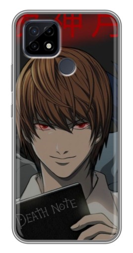 Силиконовый чехол с изображением "Death Note" для Realme C21