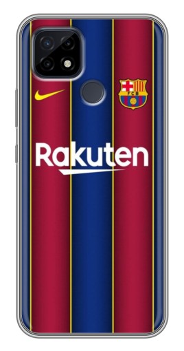 Чехол с принтом "Форма Барселоны" для Realme C21