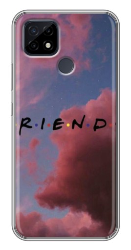 Чехол с картинкой "Friends" для Realme C21