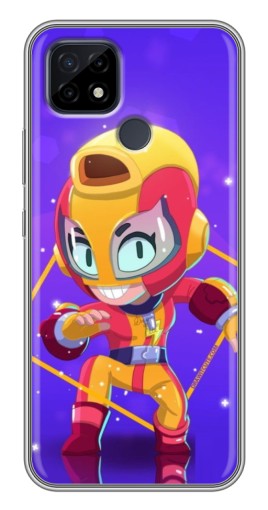 Чехол с картинкой "Герой MAX" для Realme C21