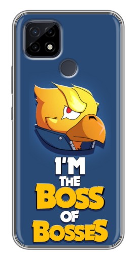 Чехол с печатью "Gold Boss" для Realme C21