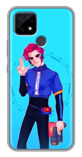 Чехол с печатью "Гвардеец Кольт" для Realme C21