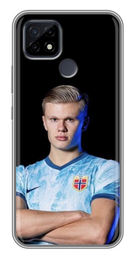 Силиконовый чехол с изображением "Холанд Норвежец" для Realme C21