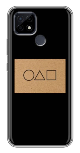 Чехол с принтом "Карточка Кальмара" для Realme C21
