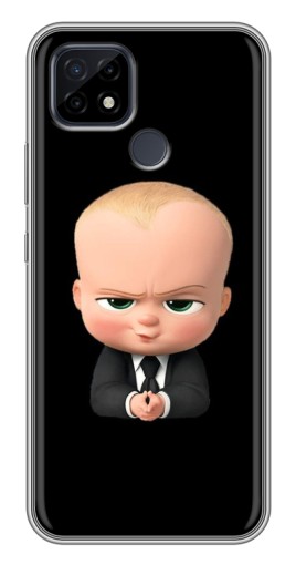 Чехол с картинкой "Хитрый Босс" для Realme C21