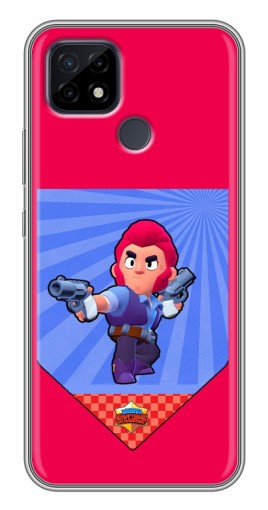 Силиконовый чехол с изображением "Ковбой Кольт" для Realme C21