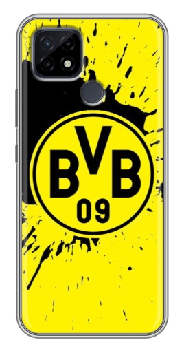 Силиконовый чехол с изображением "Красочный лого BVB" для Realme C21
