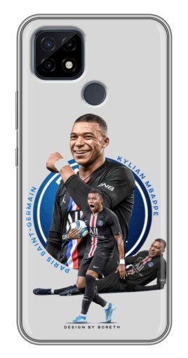 Чехол с принтом "Kylian Mbappe" для Realme C21