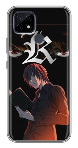 Чехол с печатью "Лайт Ягами Death Note" для Realme C21