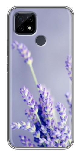 Чехол с принтом "Лаванда вблизи" для Realme C21