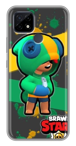 Чехол с принтом "Leon Brawl Stars" для Realme C21