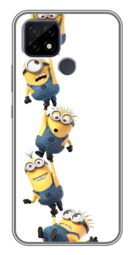 Силиконовый чехол с изображением "Лесенка" для Realme C21