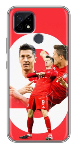 Чехол с картинкой "Левандовски" для Realme C21