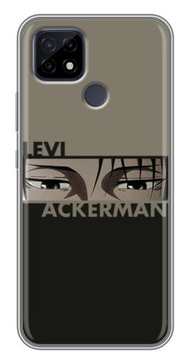 Чехол с картинкой "Levi Anime" для Realme C21