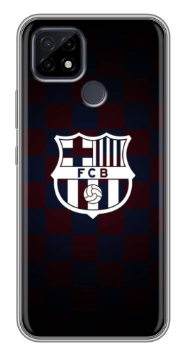 Чехол с картинкой "Лого FCB" для Realme C21