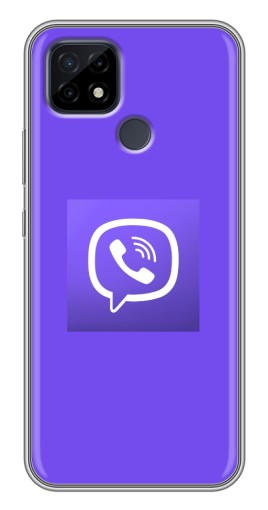 Чехол с печатью "Лого Viber" для Realme C21