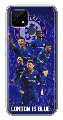 Чехол с печатью "London is Blue" для Realme C21