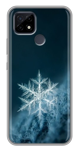 Силиконовый чехол с изображением "Маленькая снежинка" для Realme C21