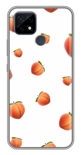 Чехол с печатью "Маленькие персики" для Realme C21