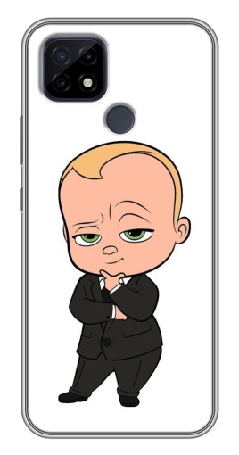 Чехол с картинкой "Маленький Босс" для Realme C21