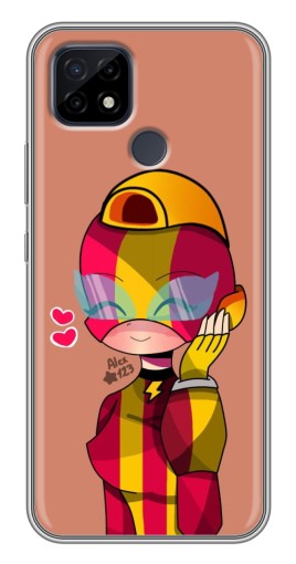 Чехол с печатью "Милая MAX" для Realme C21