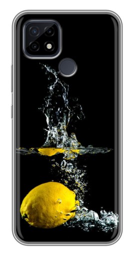 Чехол с печатью "Мокрый Лимон" для Realme C21