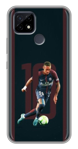 Чехол с картинкой "Неймар 10" для Realme C21
