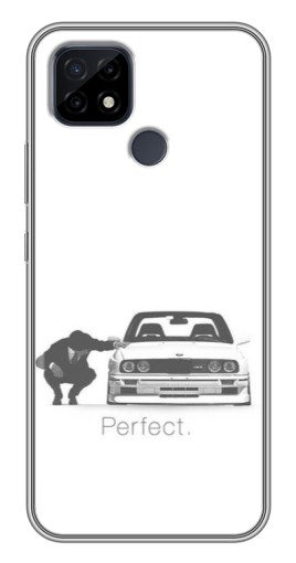 Чехол с картинкой "Perfect BMW" для Realme C21