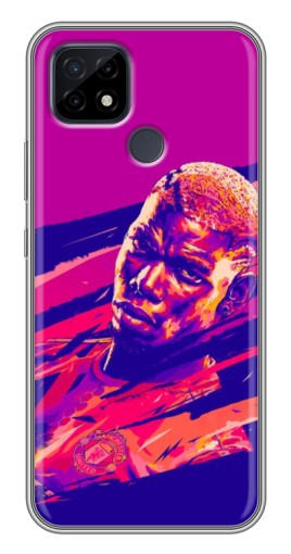 Чехол с картинкой "Погба МЮ" для Realme C21