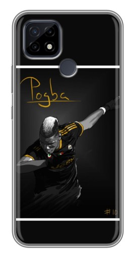 Силиконовый чехол с изображением "Pogba Uve" для Realme C21