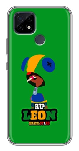 Чехол с печатью "RAP Leon" для Realme C21