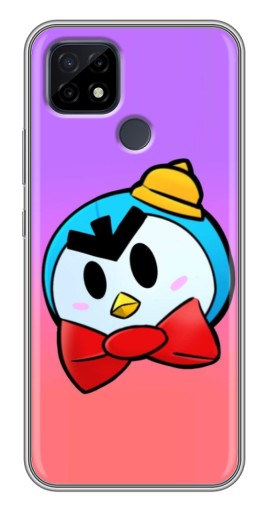 Чехол с картинкой "С бабочкой" для Realme C21