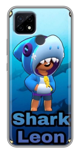 Чехол с печатью "Shark Leon" для Realme C21