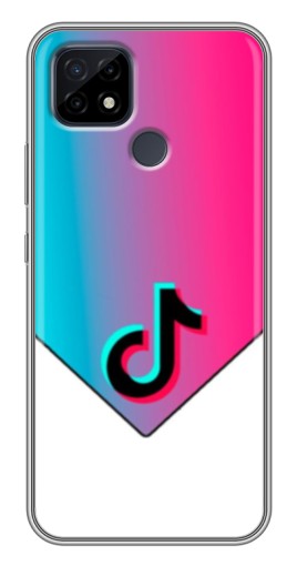 Чехол с принтом "Tiktok Logo" для Realme C21