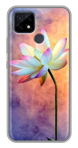 Силиконовый чехол с изображением "Яркая лилия " для Realme C21