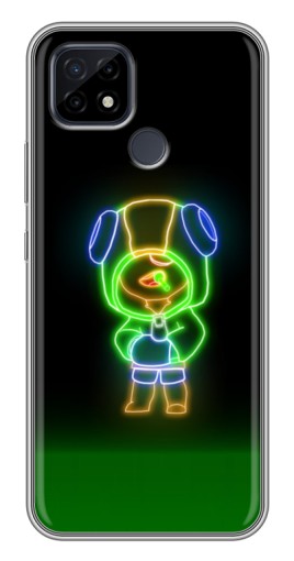 Чехол с принтом "Яркий Леон" для Realme C21